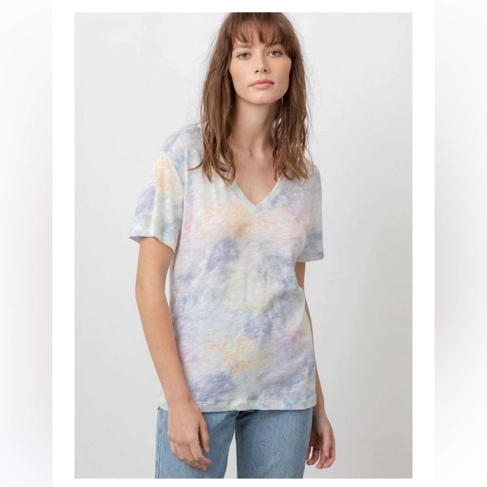 NWT Rails Cara Tie Dye V-Neck Tee Size XL